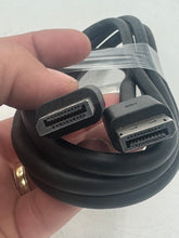 Load image into Gallery viewer, NEW - 6FT DISPLAY PORT TO DISPLAY PORT VIDEO CABLES