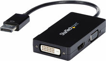 Load image into Gallery viewer, NEW - STARTECH DISPLAY PORT TO HDMI/VGA/DVI ADAPTER
