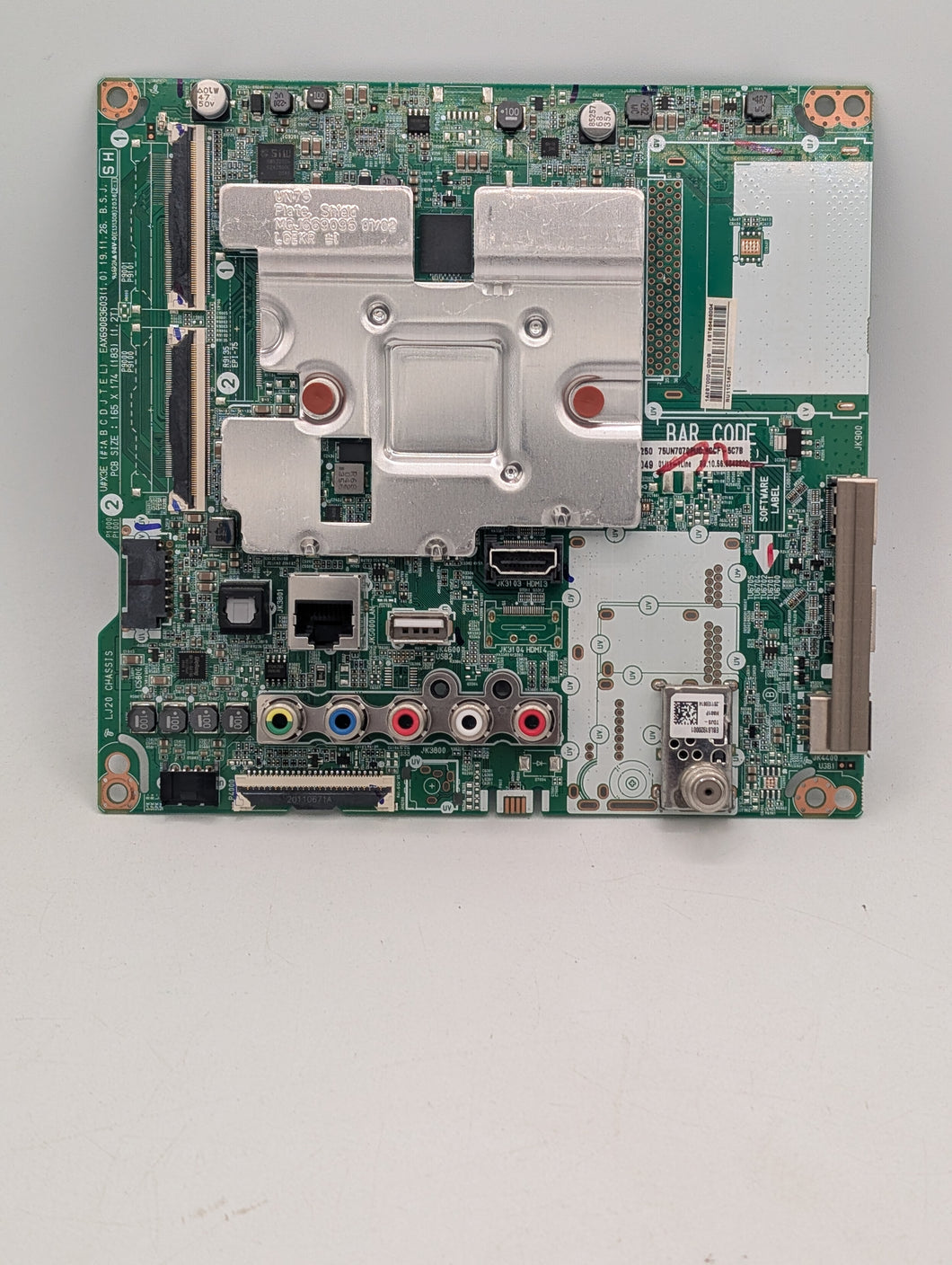 EBT66488004 MAIN BOARD FOR LG TV (75UN7070PUC )