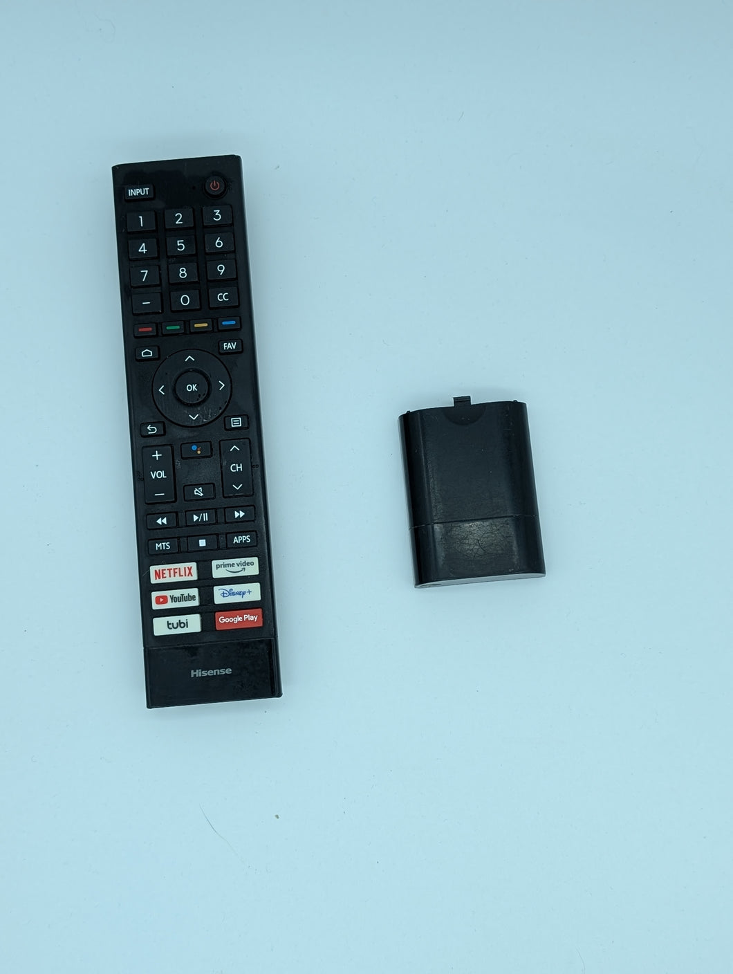 25780-2AVIGBR0001 HISENSE TV REMOTE - USED