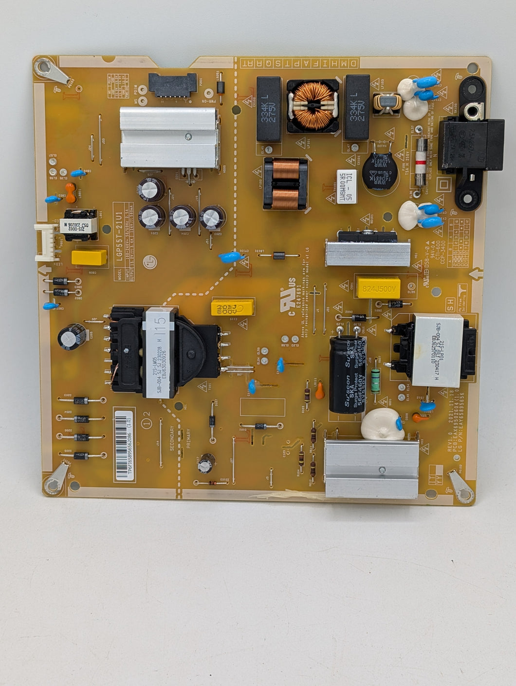 EAY65895656 POWERBOARD FOR LG TV (55UQ7070ZUE AND MORE)