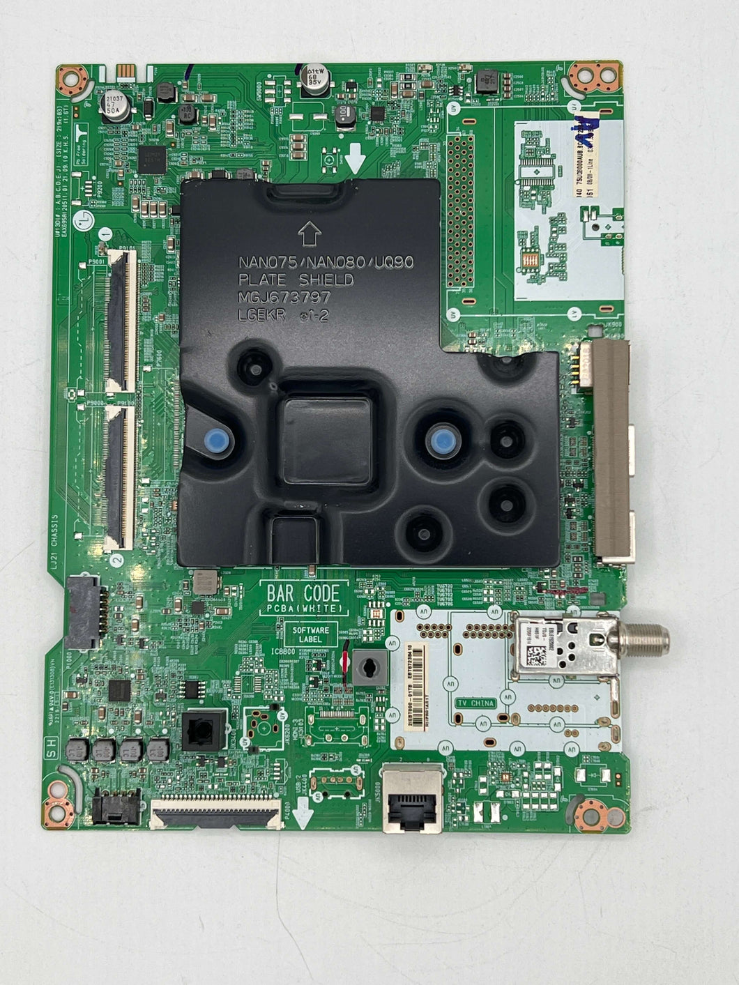 EBT67238410 MAINBOARD FOR AN LG TV(75UQ8000AUB)