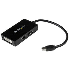 Load image into Gallery viewer, NEW - STARTECH MINI DISPLAY PORT TO HDMI/DISPLYPORT/DVI ADAPTER
