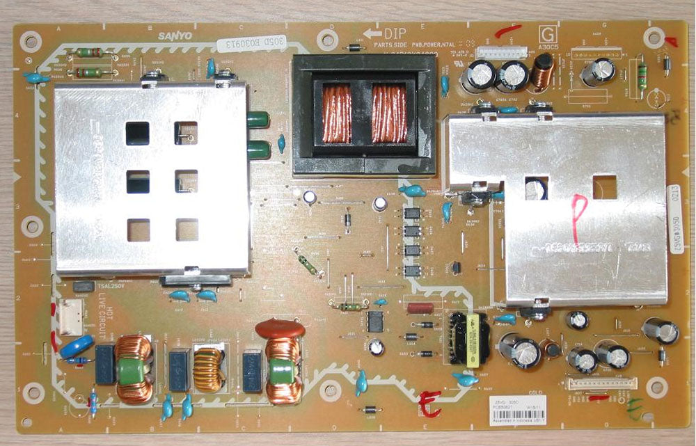 1LG4B10Y048C0 Power Board for a Sanyo TV (DP42841 and more)
