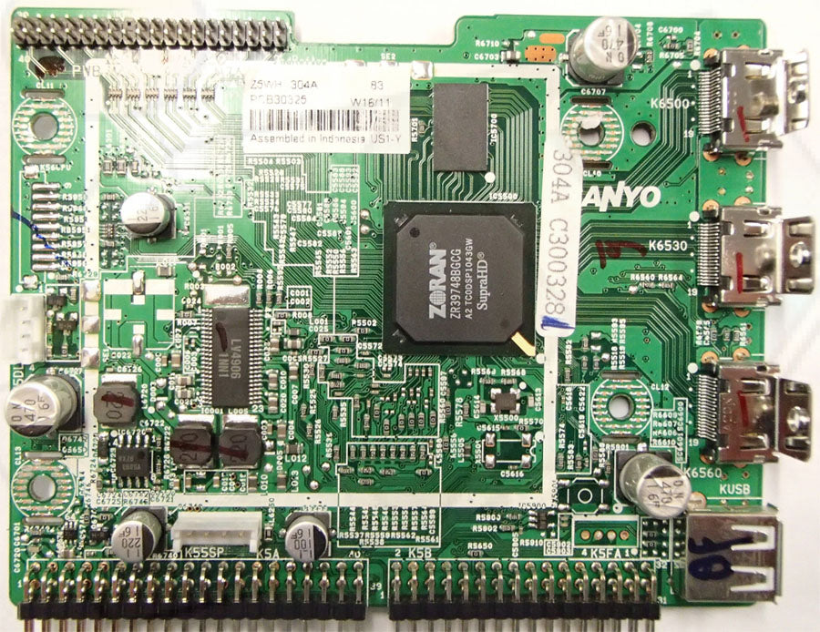 1LG4B10Y06900 Z5VG Main Board - Digital for a Sanyo TV (DP42841)