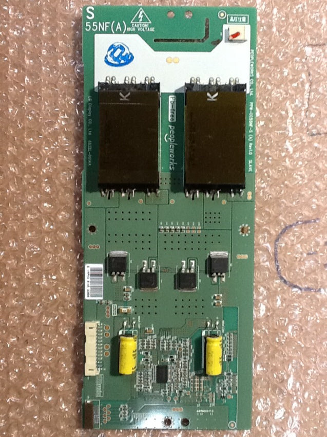 6632L-0614A BACKLIGHT INVERTER FOR AN LG TV (55LK520-UA & MORE BRANDS)