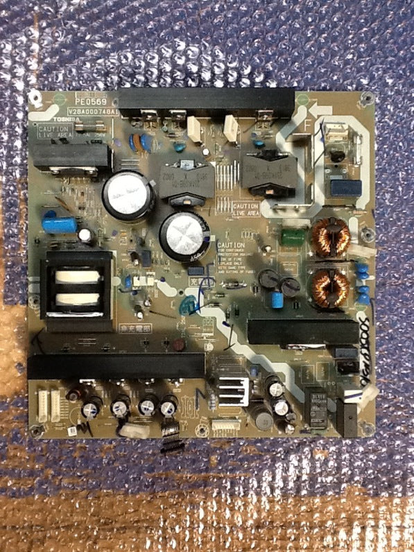75011257 POWER BOARD FOR A TOSHIBA TV (52RV530U)
