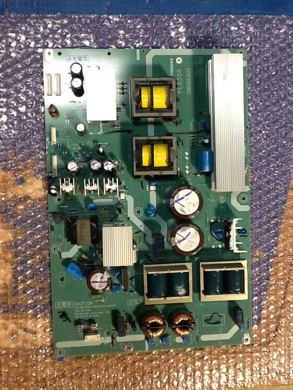 75006713 POWER BOARD FOR A TOSHIBA TV (42HL167 & MORE)