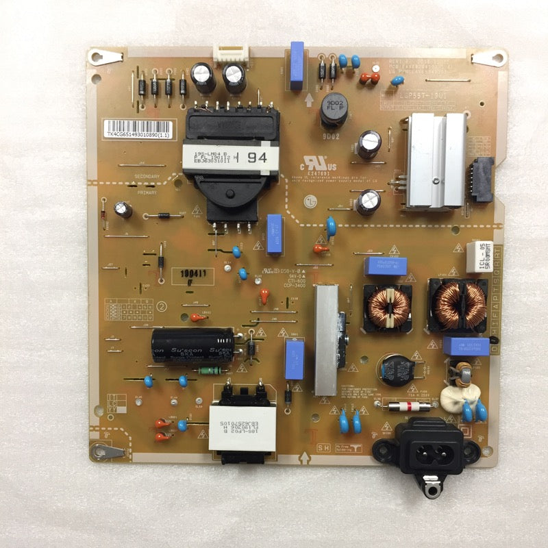 EAY65149301 POWER BOARD FOR AN LG TV(LG55UM7300AUE)