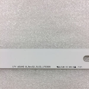 17Y 60UHD A B REV02 5LED BACKLIGHT STRIPS FOR A SONY TV (KD-60X690E) USED