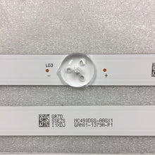Load image into Gallery viewer, NC490DGG-AAGX1 BACKLIGHT STRIPS(8) FOR AN LG TV (49UK6090PUA AND MORE) USED
