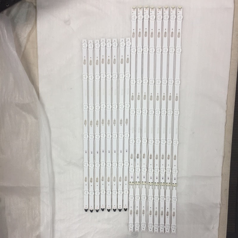 BN96-39667A/B COMPLETE SET OF BACKLIGHTS (SAMSUNG UN65MU6300FXZC MANY MORE)