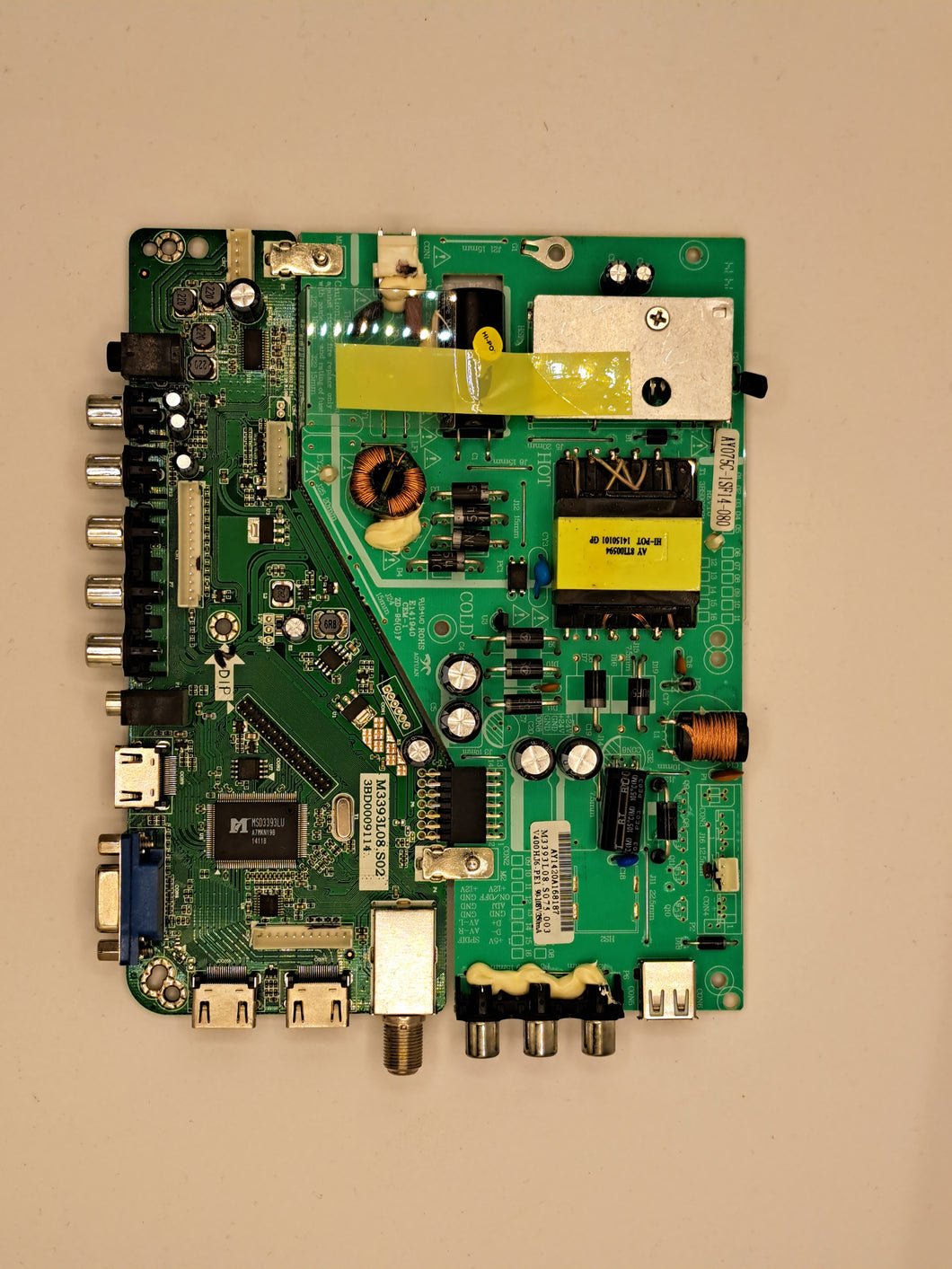 T201404052 MAIN/POWERBOARD FOR A RCA TV(RLDEDV3988-A)