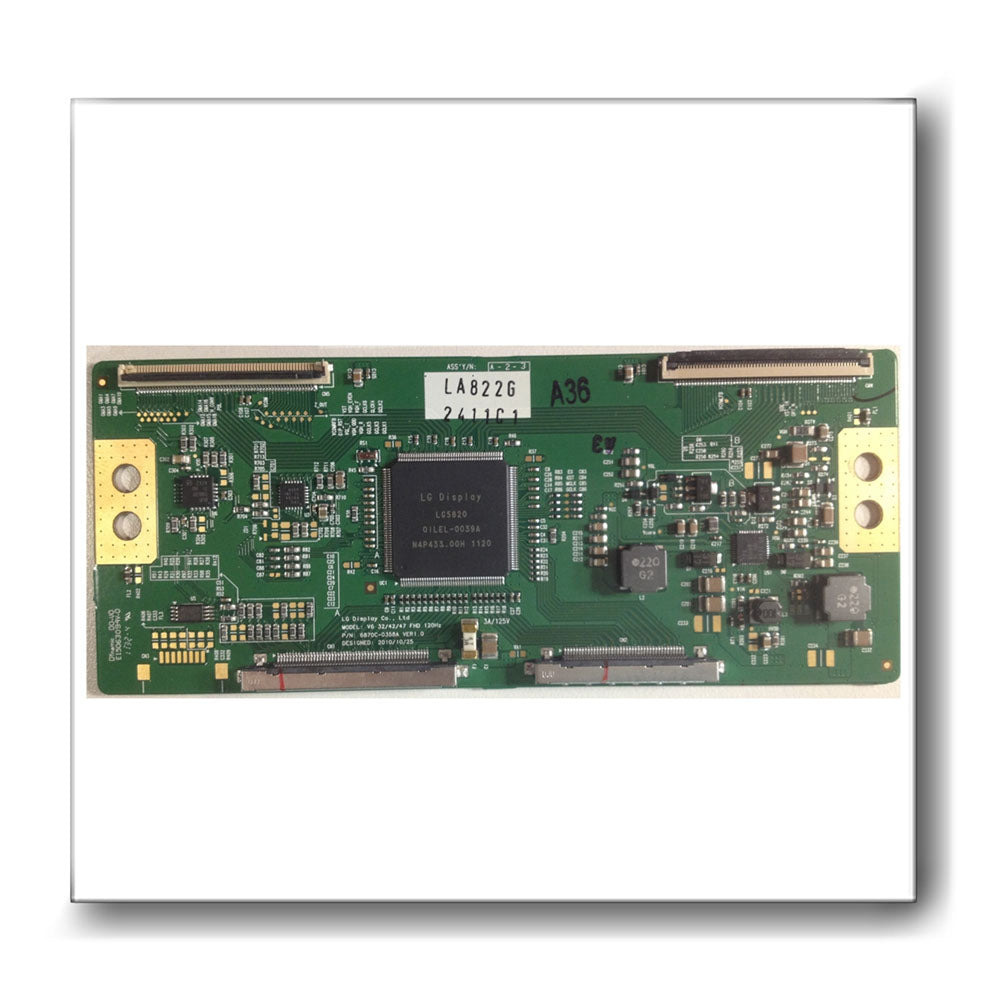 6871L-2411C T Con Board for an LG TV