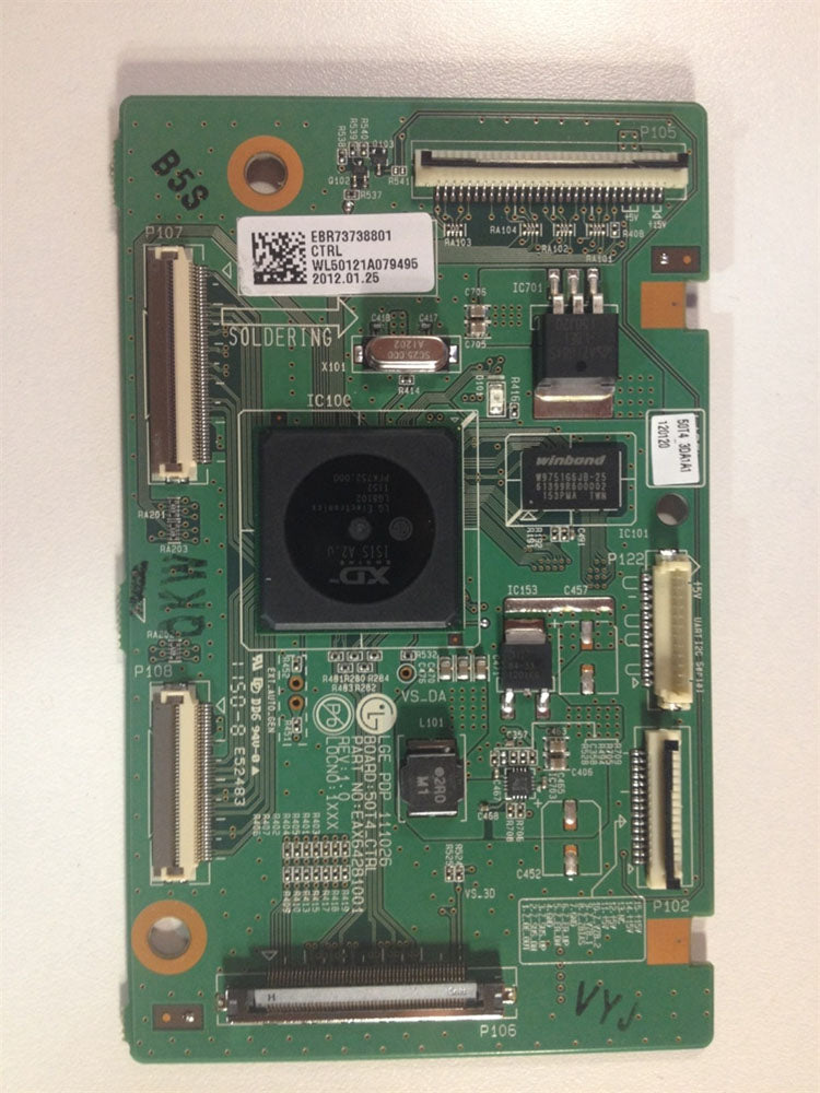 EBR73738801 Logic Board for an LG TV