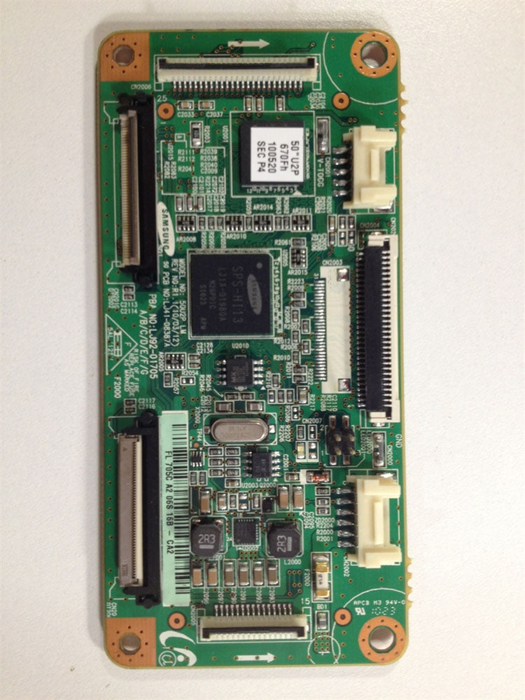 LJ92-01705C Logic Board for a Samsung TV